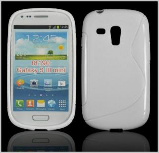 Silikon Handy Tasche für Samsung Galaxy S3 Mini i8190 Schutzhülle