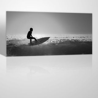 Surf Ride ALUDIBOND BILD 100x50cm GALVII Surfen Aluminium Druck