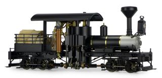 Accucraft AC77 201 Shay   13 Ton Open Cab   2 Cylinder   Live Steam