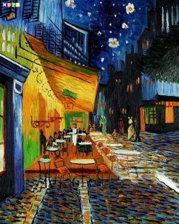 Vincent van Gogh   Nachtcafe c81496 50x60cm exzellentes Ölgemälde