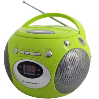Grüner Design Kinder Radiorecorder CD Player Boombox