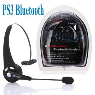 Bluetooth Wireless Funk Headset Kopfhörer Ohrhörer für PC Sony PS3