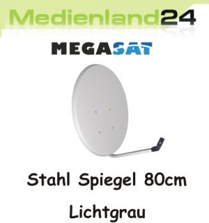80 cm Sat Spiegel Antenne original Megasat Stahl