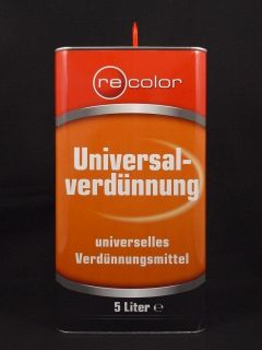 Liter Universal Verdünnung Recolor (GP 2,89€/Liter)