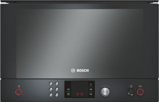 Bosch HMT85ML63 Einbau Mikrowelle Vulkan Schwarz