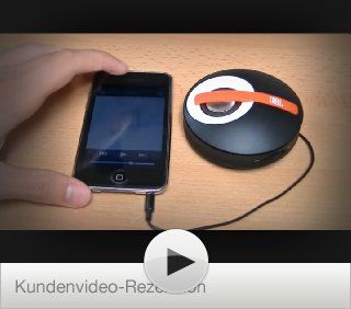 JBL on Tour micro Tragbares Lautsprecher System schwarz/orange 