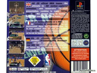Total NBA 96 Basketball / PlayStation 1 PS1 / Komplett OVP / TOP