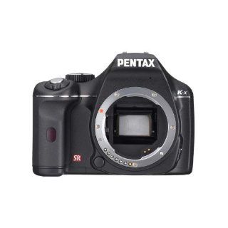 Pentax K x SLR Digitalkamera Gehäuse schwarz Kamera