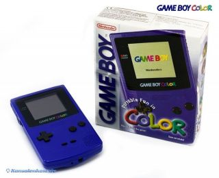 GAMEBOY Color Konsole LILA (IN OVP/Sehr guter Zustand!)