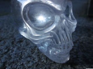 Sehr sehr schöner klarer Bergkristall Schädel Crystal Quartz Skull