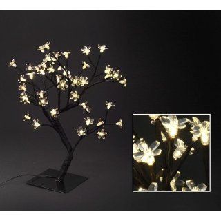 LED Lichterkette Minibaum Lichterbaum Kirschbaum 48 Led s weiß