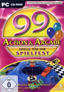 99 Action & Arcade PC Spiele Kultspiele der 80er NEU 5060100310244