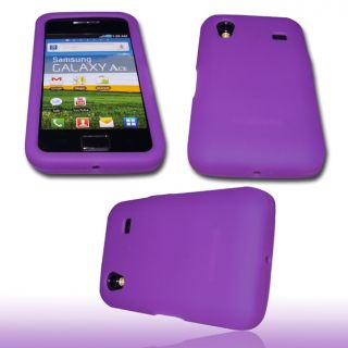 Handy Tasche Silikon Case Etui f. Samsung GT S5830 Galaxy Ace / Lila