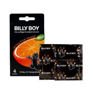 Billy Boy Orange   4 Kondome Drogerie & Körperpflege