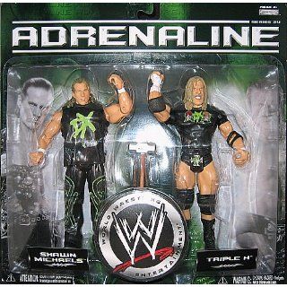 WWE Wrestling Adrenaline 24   2 Figuren Shawn Michaels & Triple H