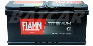 Autobatterie   Starterbatterie FIAMM TITANIUM 12V 110Ah 950A/EN