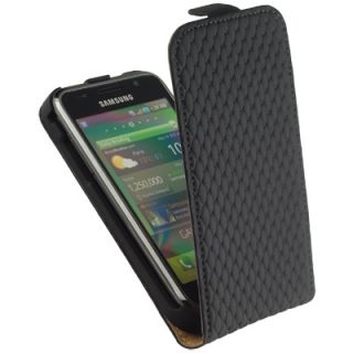 Leder Flip Style Case f Samsung Galaxy S Plus i9001 S+ Tasche Etui
