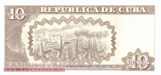 Kuba / Cuba   10 Pesos 2008   P.117j UNC