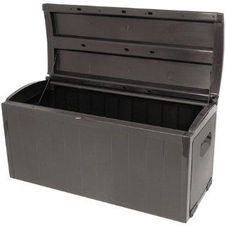 KISSENBOX AUFLAGENBOX Gartenbox, 425L, 125x55x62cm, Kunststoff, grau