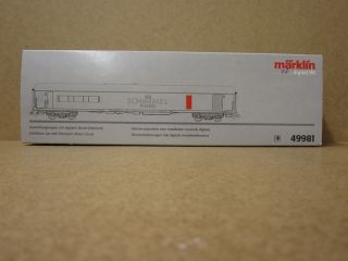 Märklin   Ausstellungswagen mit Digitaler Musik 49981 DIGITAL (eac26
