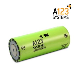 A123 Systems ANR26650M1 B / 26650   Neue verbesserte Version mit 2500