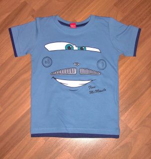 Disney Cars Finn Mc Missle T Shirt blau Gr. 92   128