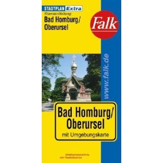 Falk Stadtplan Extra Standardfaltung Bad Homburg / Oberursel: 