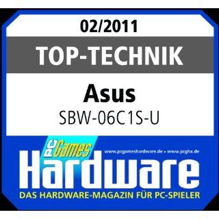 Asus SBW 06C1S U Externer Slim Blu Ray Brenner, USB 