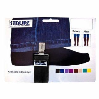Strupz Clip on Steigbügel für den Jeans in Stiefel Look, schwarz