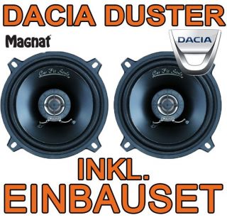 Dacia Duster Magnat Lautsprecher Boxen Set 130mm 2 Wege Koaxe FRONT
