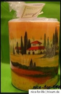 Große Motiv Lampion Kerze Toscana Toskana Windlicht