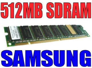 512MB Samsung SD RAM 133MHz PC133 PC100 PC66 1024MB SDRAM RAM Speicher