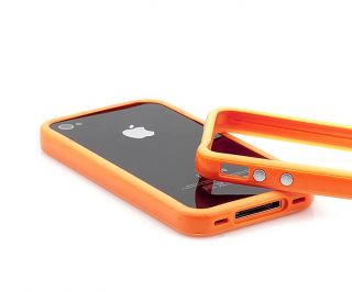 4x iPhone 4 4S Bumper Tasche Cover Case Hülle Schutz Etui ++ PREMIUM