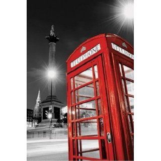 1art1 49214 London   Rote Telefonzelle, Trafalgar Square Poster 91 x