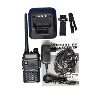 Handfunkgerät BaoFeng UV 5R 4W 136 174/400 480MHz Dual Band FM