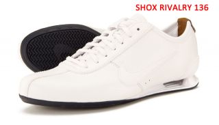 Nike SHOX RIVALRY 090 099 135 Sneaker All Sizes Neuheit 2012