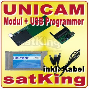 Unicam Deltacrypt CI Modul inkl. Unicam USB Programmer TOP NEUHEIT