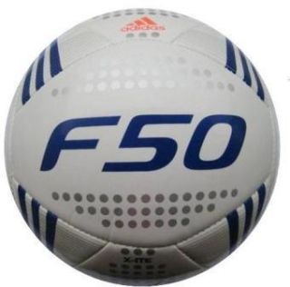 Adidas +F50 X Ite Fußball  weiss blau  Größe 5 Ball [143]