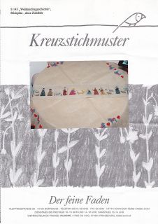 Kreuzstich Stickvorlage Der feine Faden Weihnachtsgeschichte S143