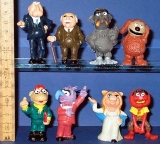 Muppet Show  8 x Muppets Schleich Figuren Waldorf Statler
