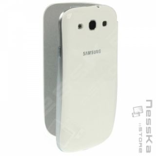 Samsung Galaxy S3 19300 Back Cover Akku Deckel Leder Tasche