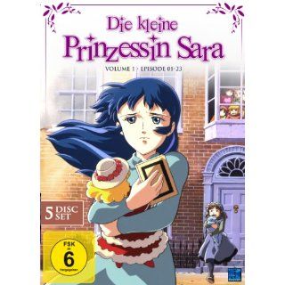 Die kleine Prinzessin Sara   Vol. 1, Episoden 01 23 5 DVDs 