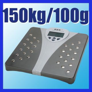 HCF 150KG/0,1kg Körperfettwaage Analysewaage Personenwaage Digital