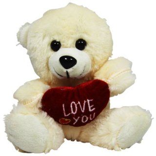Plüsch Bären Bär Teddy mit Herz 18 cm Spielzeug