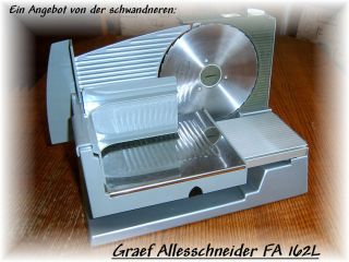 Graef Allesschneider / Alles   Schneider / Brotmaschine   Modell