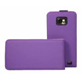 Rocina Premium Flip Case Tasche lila für Samsung i9100: 