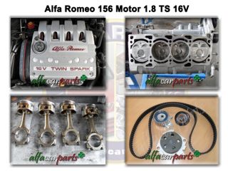 Alfa 156 Motor 1.8 Liter TS 16V inklusive Einbau