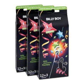 Billy Boy Explosion Kondommix   5 verschiedene Billy Boy Sorten   45