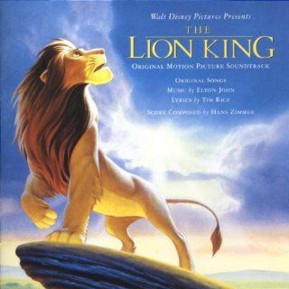 The Lion King (1994 / 3+ ) 3 Lieder von Elton John gesungen + 5