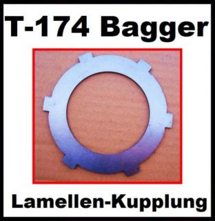 T174 2 T 174 2 / 1 Bagger Kupplung Lamellenkupplung NEU